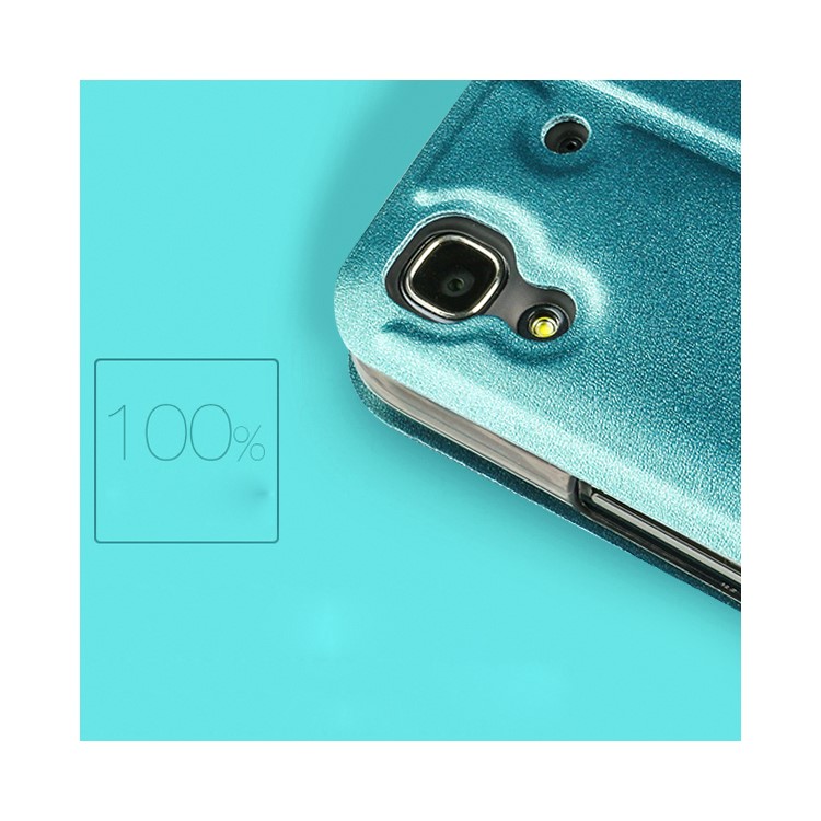 MOFI Vintage Classical Leather Phone Case for Huawei Honor 4A / Y6 - Blue-2