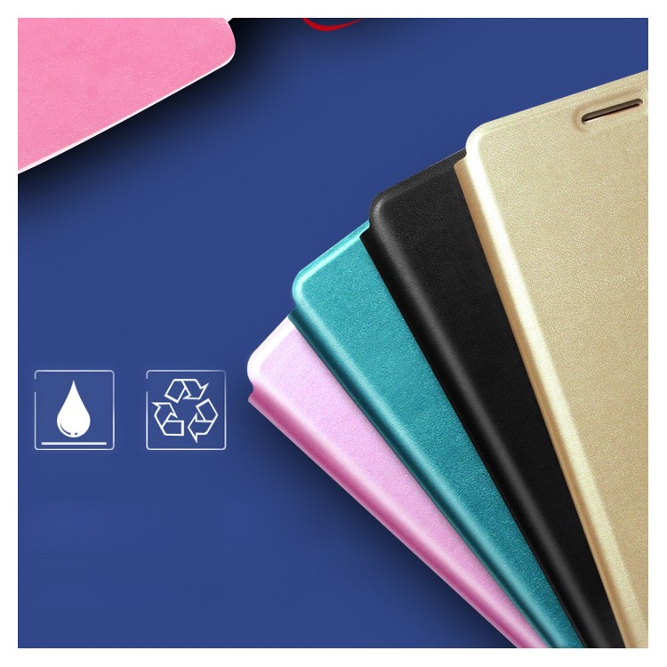 MOFI Vintage Classical Leather Phone Case for Huawei Honor 4A / Y6 - Blue-4