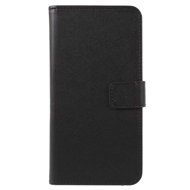 PU Leather Magnetic Wallet Cell Phone Cover with Stand for Huawei P20 Pro - Black-3