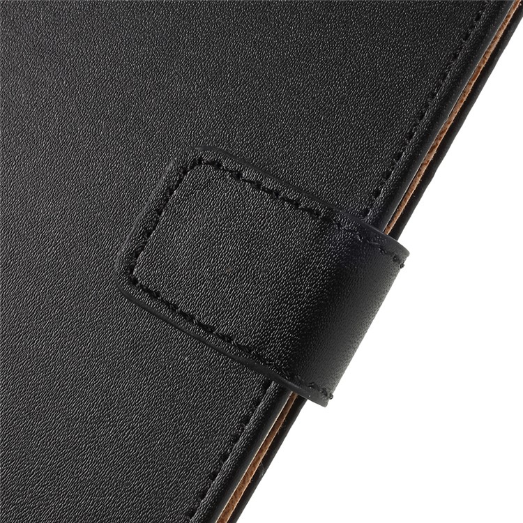 PU Leather Magnetic Wallet Cell Phone Cover with Stand for Huawei P20 Pro - Black-6