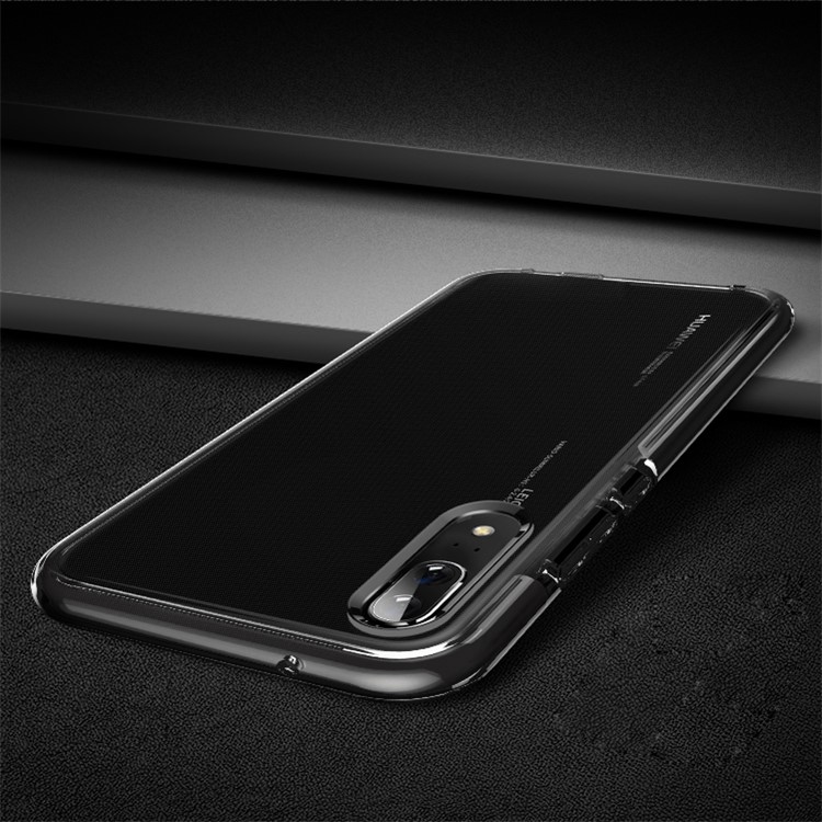 ROCK Guard Series TPU + TPE Back Phone Case for Huawei P20 - Black-5