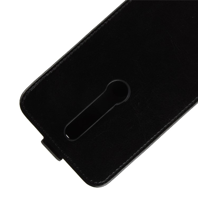 Crazy Horse Vertical Flip Card Holder Leather Case for Huawei Mate RS Porsche Design - Black-3