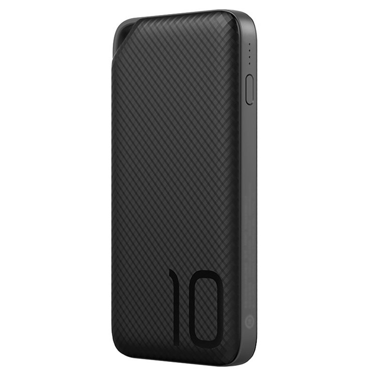 HUAWEI HONOR AP08QL 10000mAh Type-C Micro USB Dual Input Fast Charge Backup Battery Charger with LED Indicator Light for Huawei Mate 9 Pro/Huawei P9 Plus Etc - Black-3