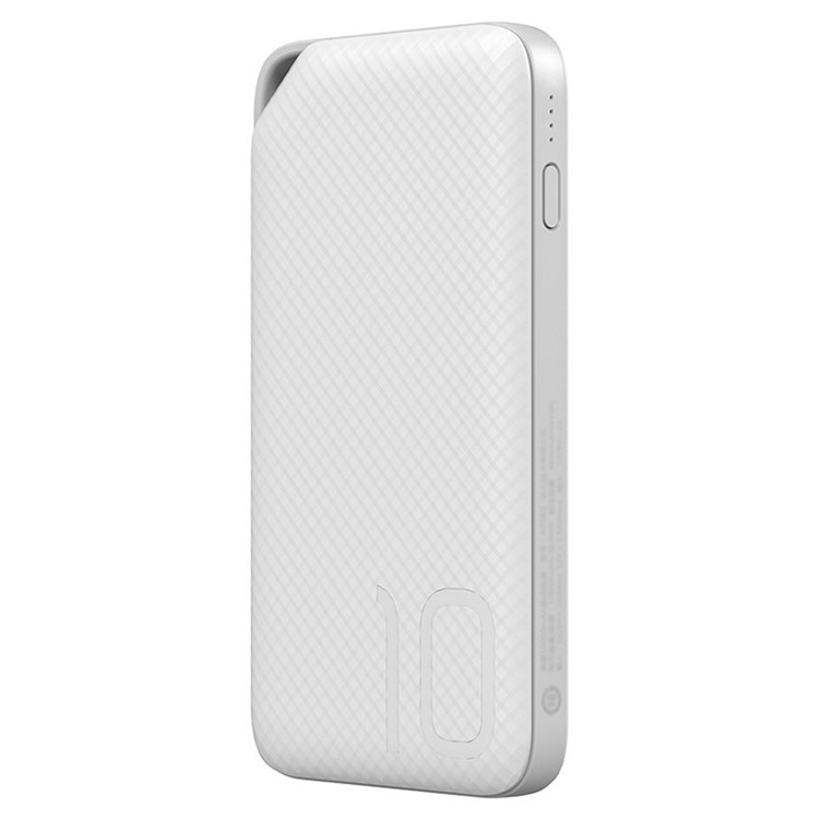 HUAWEI HONOR AP08QL 10000mAh Dual Input Type-C + Micro USB Fast Charge Power Bank for Huawei Mate 9 Pro/Huawei P9 Plus Etc - White-3