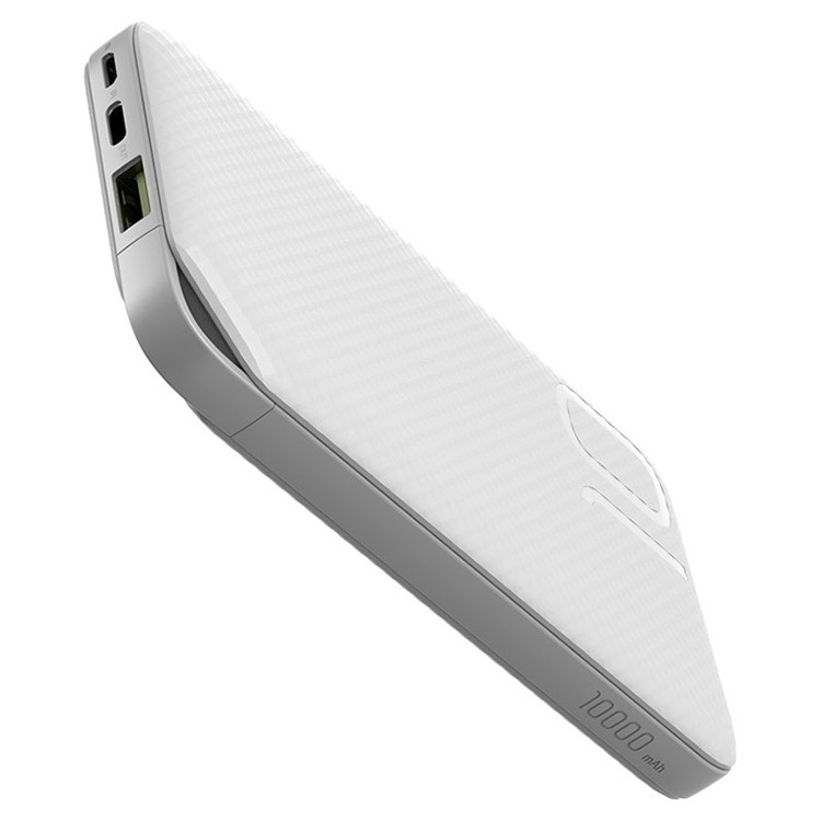 HUAWEI HONOR AP08QL 10000mAh Dual Input Type-C + Micro USB Fast Charge Power Bank for Huawei Mate 9 Pro/Huawei P9 Plus Etc - White-4