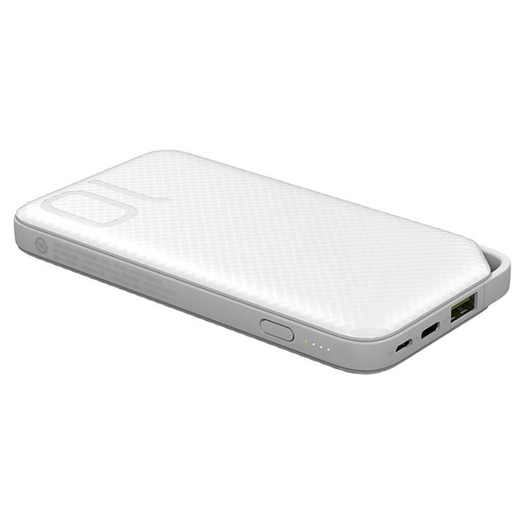 HUAWEI HONOR AP08QL 10000mAh Dual Input Type-C + Micro USB Fast Charge Power Bank for Huawei Mate 9 Pro/Huawei P9 Plus Etc - White-5