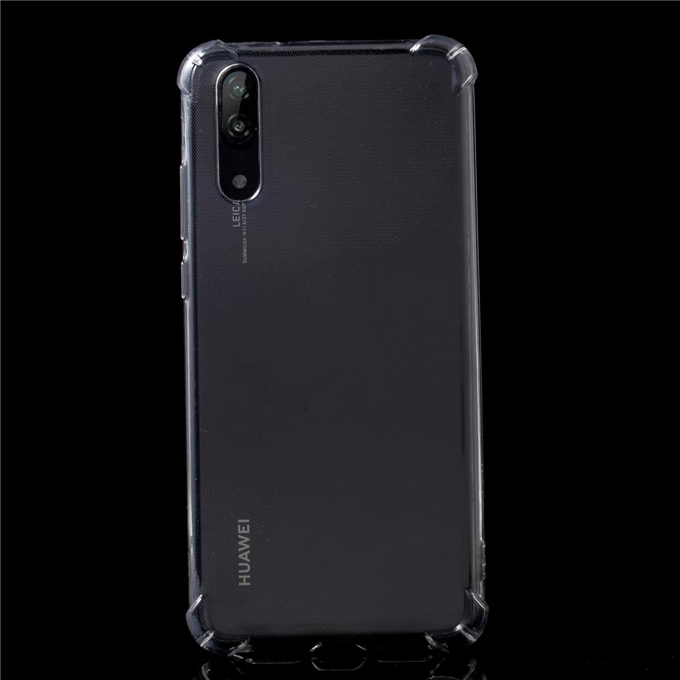500PCS/Pack Drop-resistant Clear TPU Protection Mobile Phone Shell for Huawei P20-2