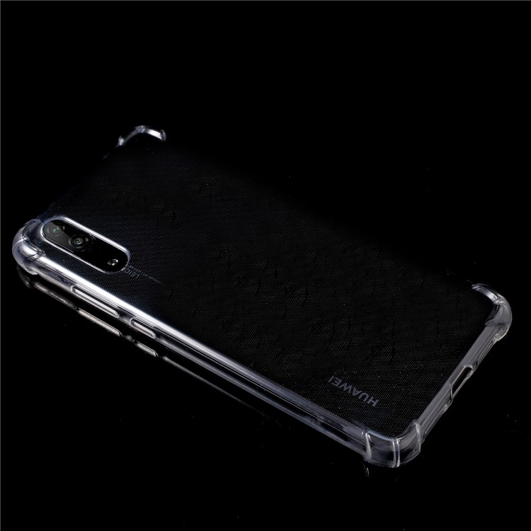 500PCS/Pack Drop-resistant Clear TPU Protection Mobile Phone Shell for Huawei P20-3