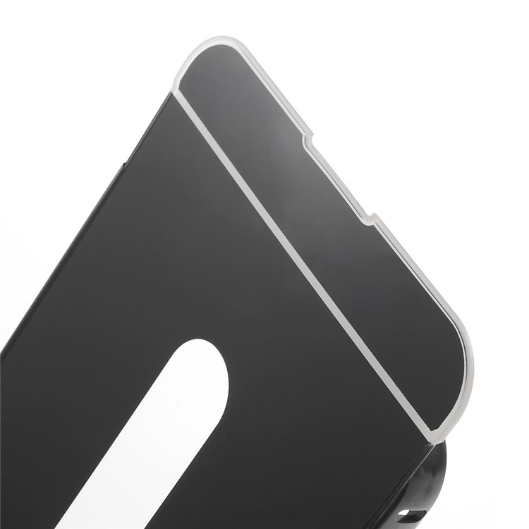 Sliding Metal Bumper PC Back Case for Huawei Nexus 6P - Black-6