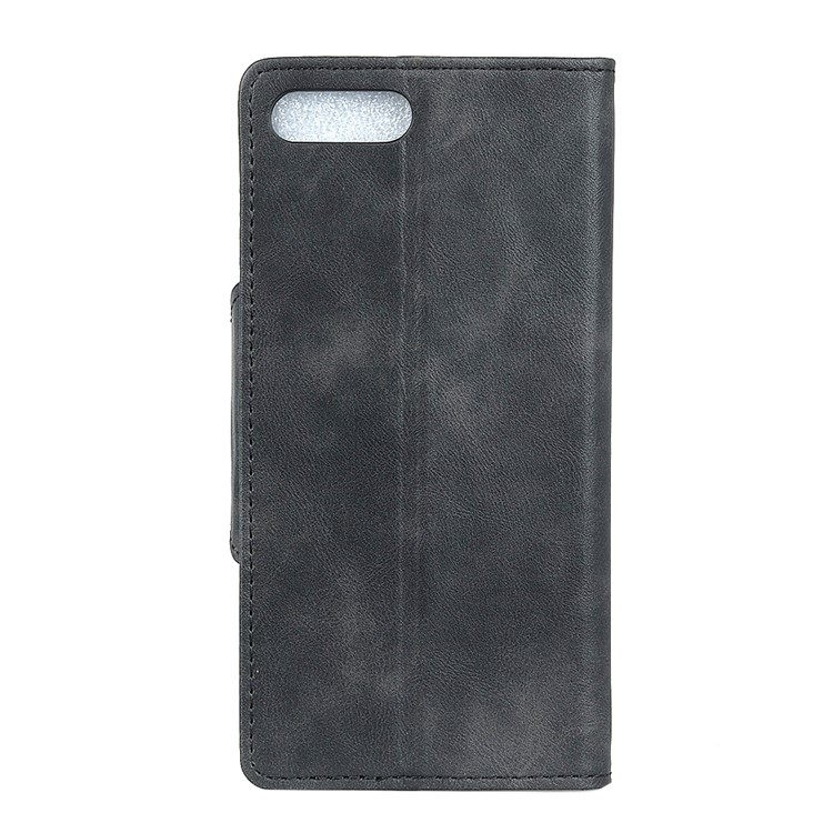 PU Leather Stand Wallet Mobile Phone Cover for Huawei Y5 (2018) - Black-4