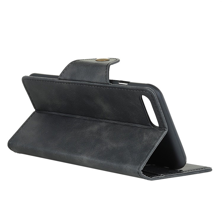 PU Leather Stand Wallet Mobile Phone Cover for Huawei Y5 (2018) - Black-6