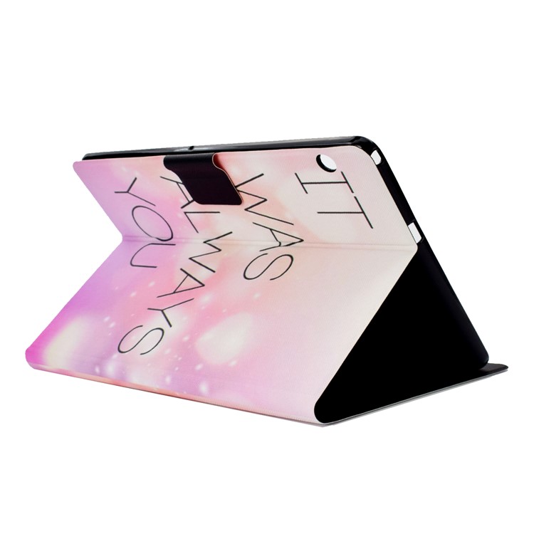 Modèle D'impression De Stand En Cuir Coque Shell Shell Pour Huawei Mediapad T3 10 - C'était Toujours Toi-4