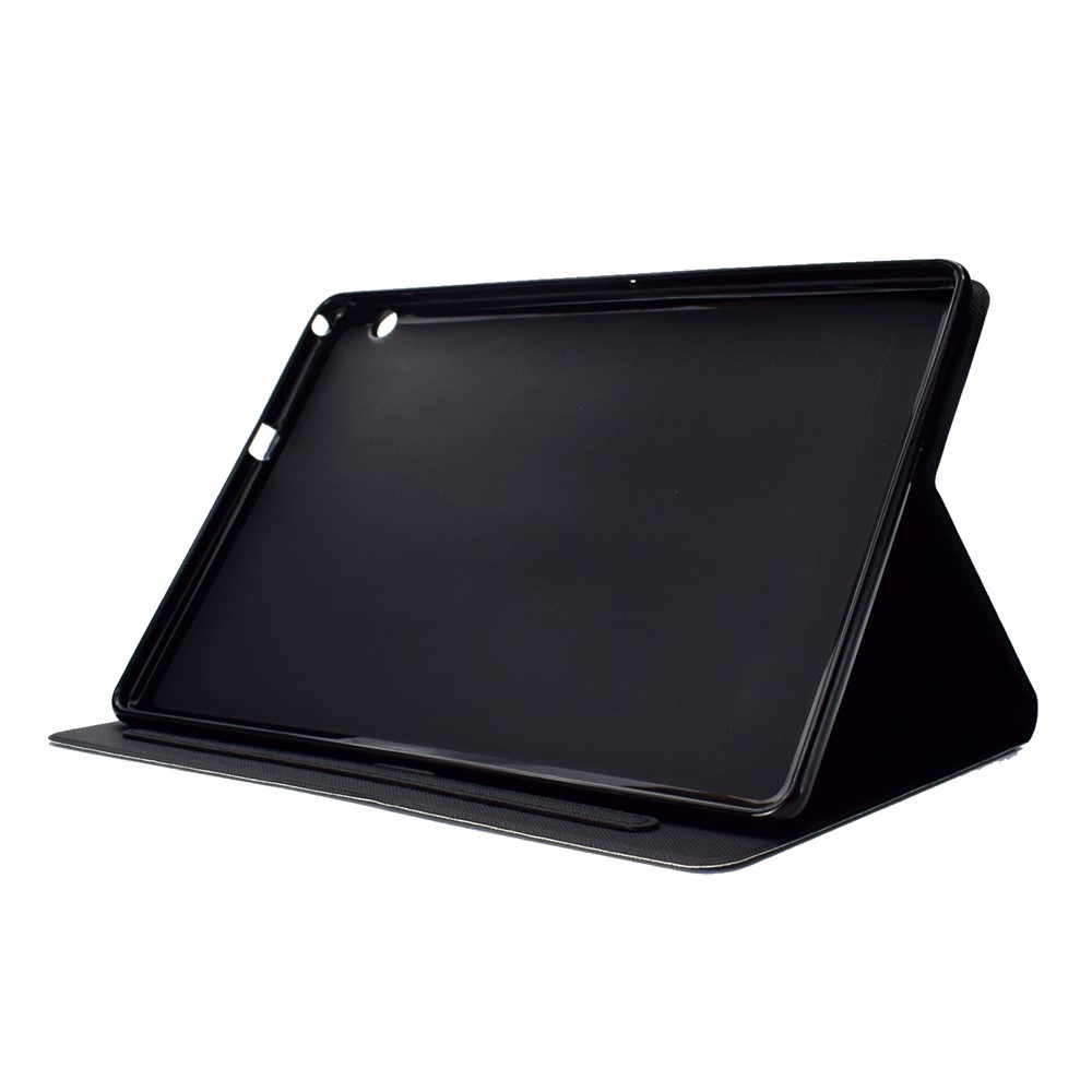 Patterned PU Leather Protector Case with Card Slots for Huawei MediaPad T3 10 - Fox-7