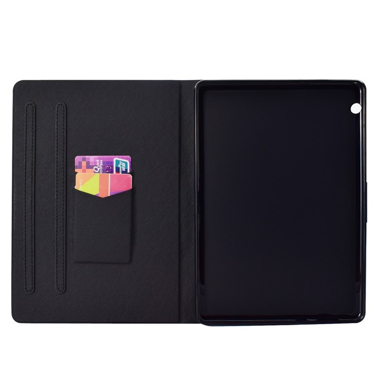 Custodia Protettiva In Pelle Per Huawei Mediapad T3 10 - Unicorno-6