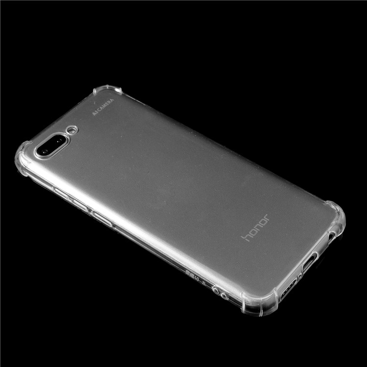 Coquille Flexible TPU Anti-goutte Claire Pour Huawei Honor 10-4