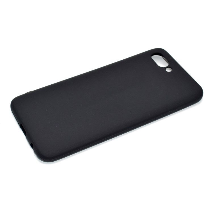 Solid Color Matte Soft TPU Phone Case for Huawei Honor 10 - Black-3
