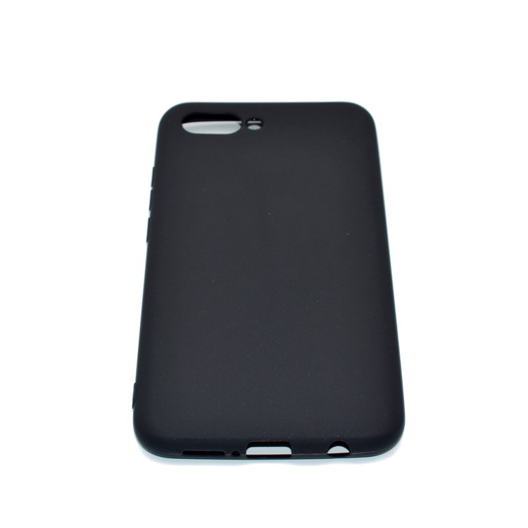 Solid Color Matte Soft TPU Phone Case for Huawei Honor 10 - Black-5
