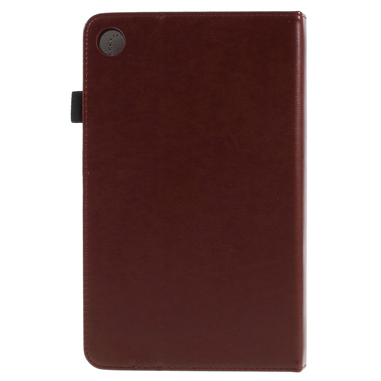 PU-Leder Ständer Kartensteckplätze Handytasche Mit Handschlaufe Für Huawei Mediapad M5 8 (8.4-Zoll) - Braun-2