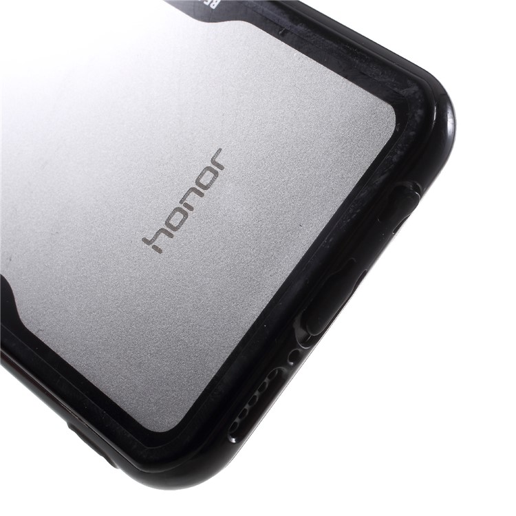 Transparent Acrylic + TPU Hybrid Phone Cover for Huawei Honor 10 - Black-6