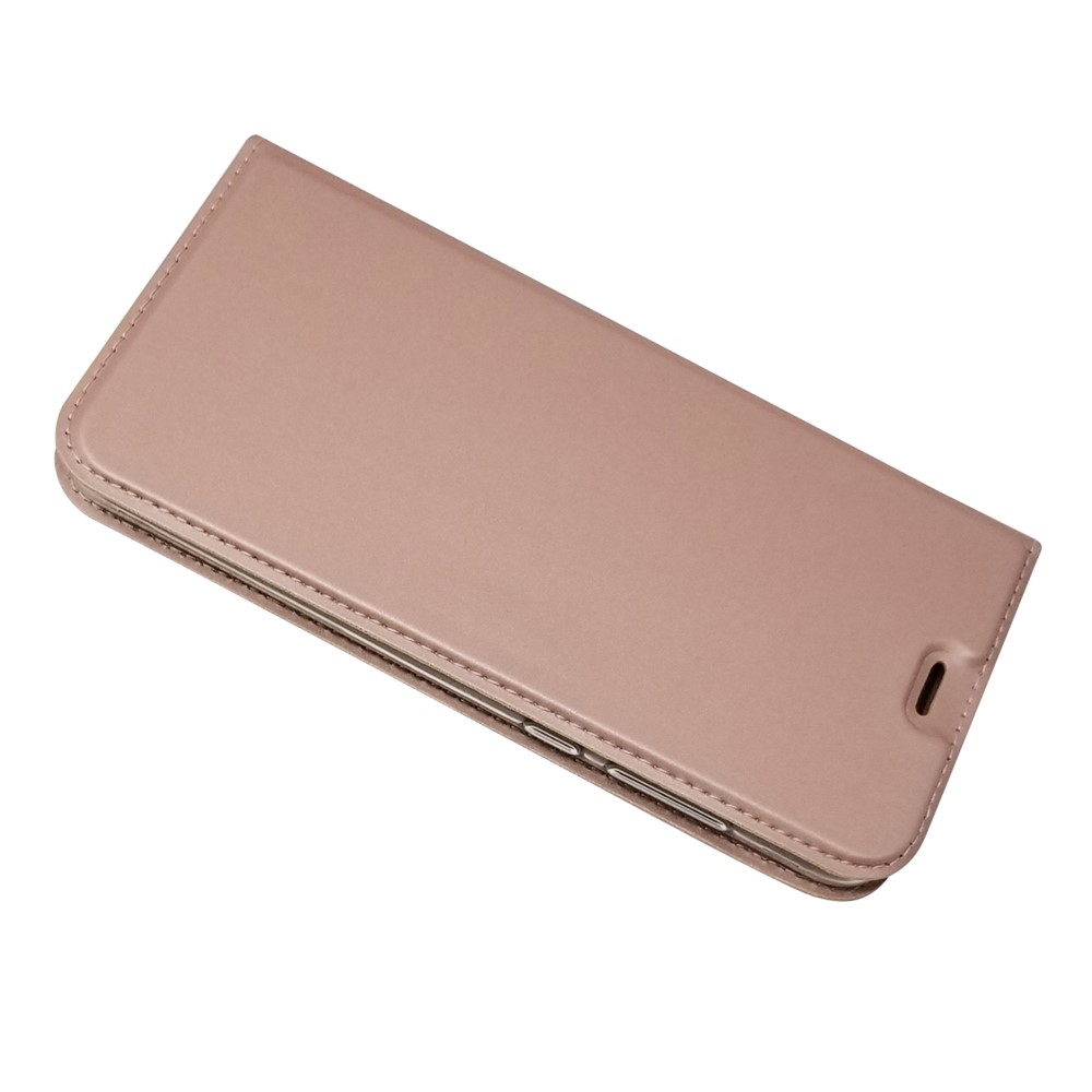 Custodia In Pelle Autoassorbita Con Porta Carte Per Huawei Honor 9 Lite / Honor 9 Youth Edition - Oro Rosa-3