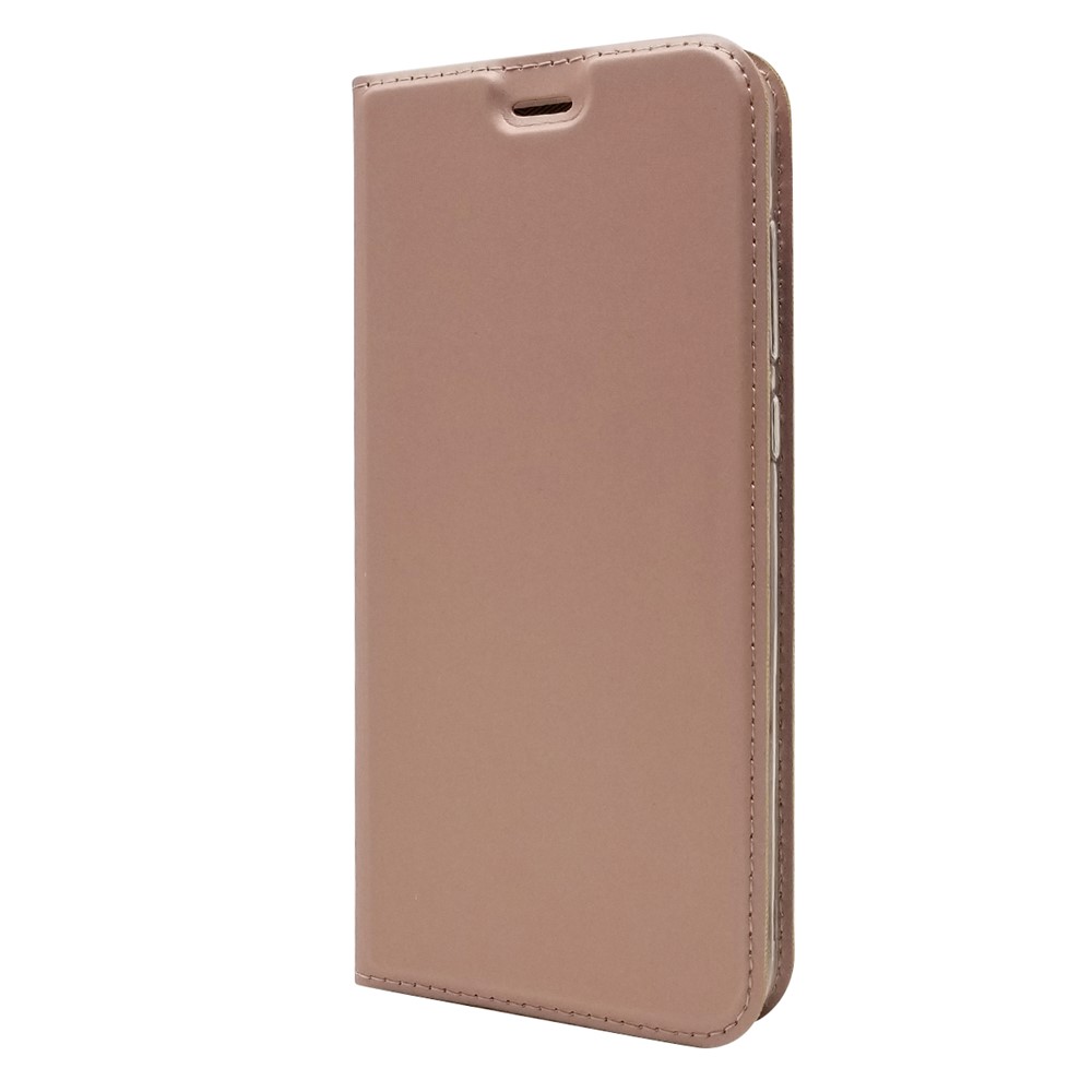 Custodia In Pelle Autoassorbita Con Porta Carte Per Huawei Honor 9 Lite / Honor 9 Youth Edition - Oro Rosa-7