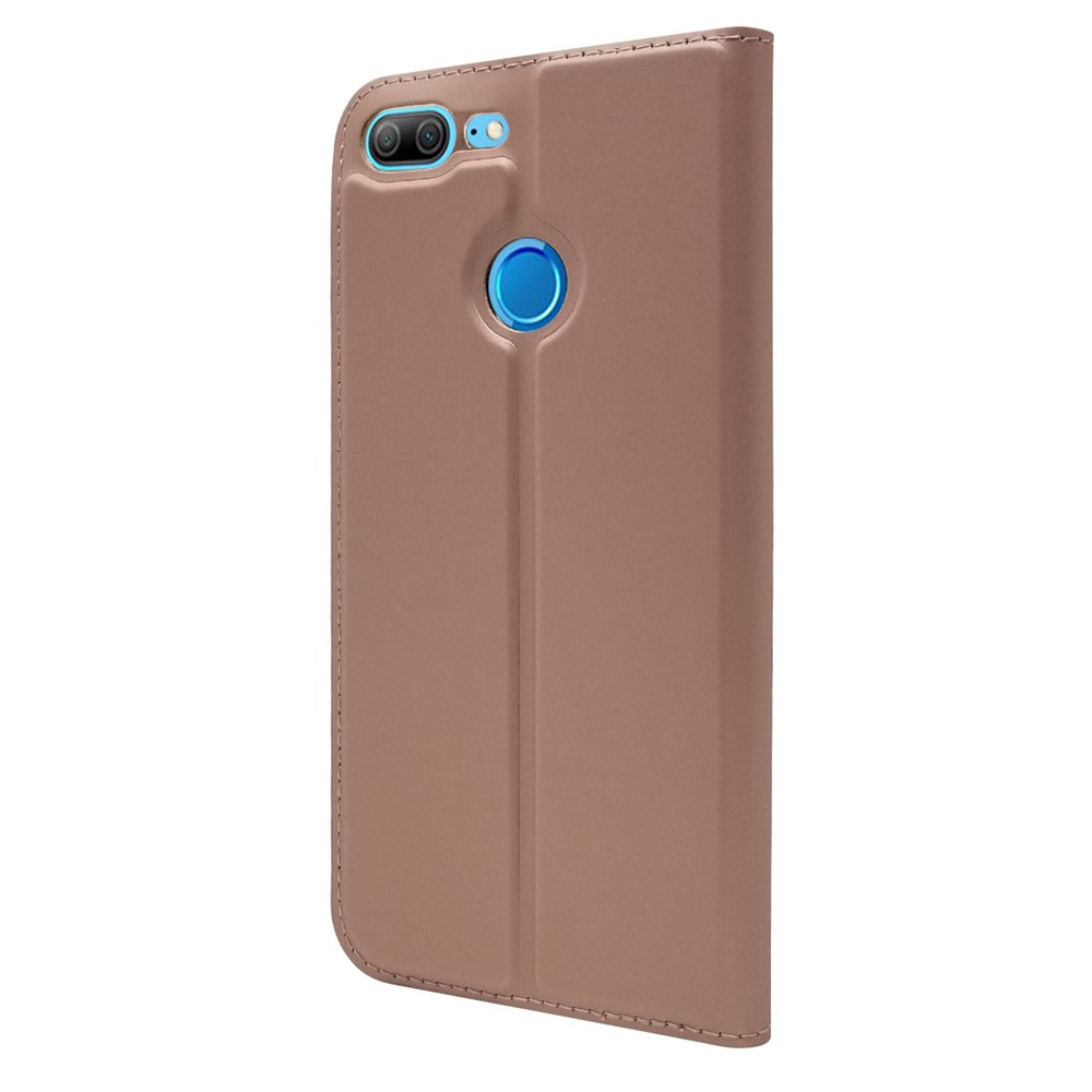 Custodia In Pelle Autoassorbita Con Porta Carte Per Huawei Honor 9 Lite / Honor 9 Youth Edition - Oro Rosa-8
