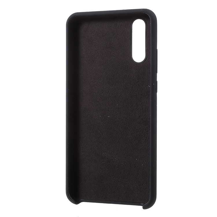 Seidig Weiche Note Feste Silikon-Telefonkasten Für Huawei P20 - Schwarz-5