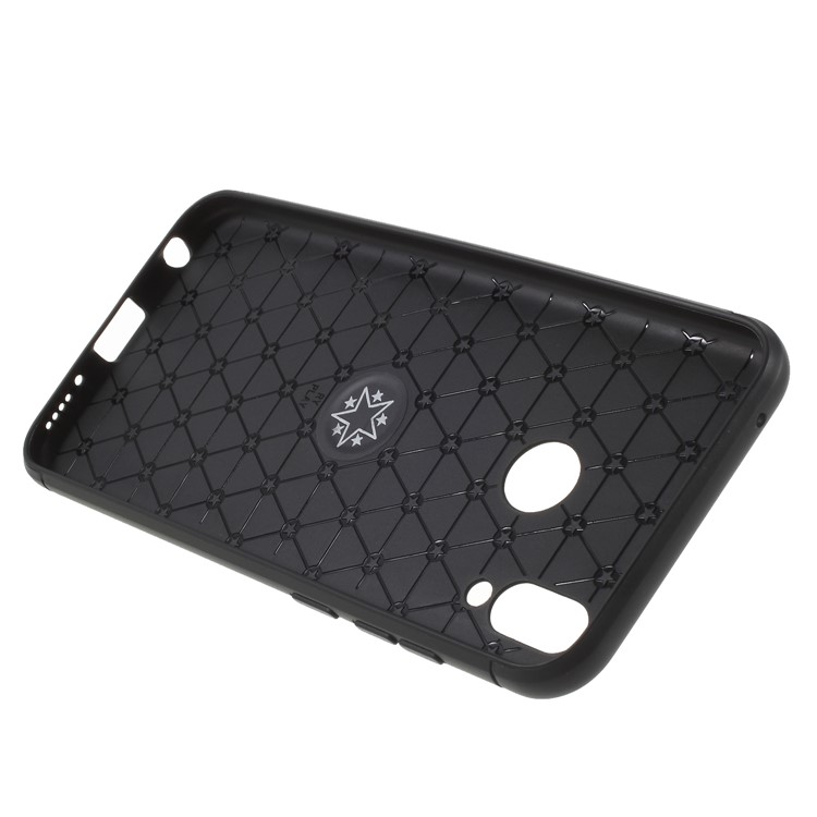 Escudo Do Telefone Do Kickstand Do Anel De Dedo Do Metal TPU Para O Jogo De Honra Do Huawei - Tudo Preto-8