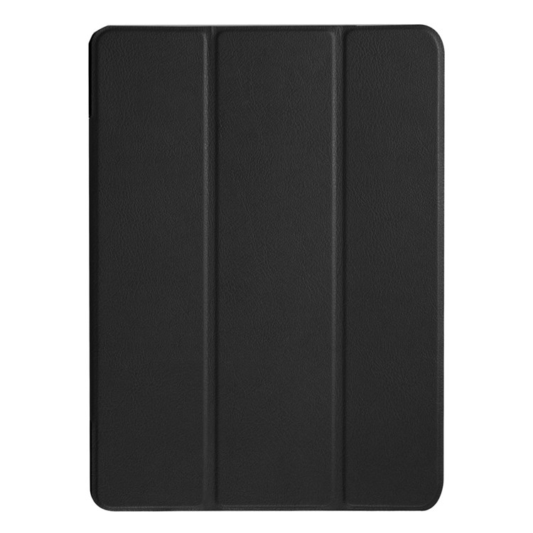 Tri-fold Stand Leather Case for Huawei MediaPad M2 - Black-2