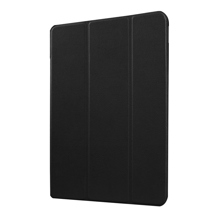 Tri-fold Stand Leather Case for Huawei MediaPad M2 - Black-4