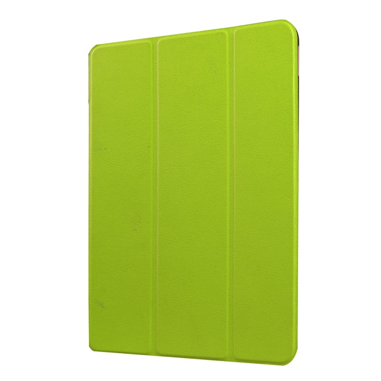 Tri-fold Leather Stand Cover for Huawei MediaPad M2 - Green-4