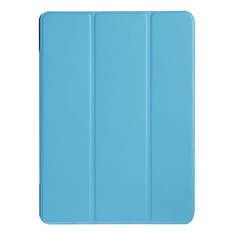 Tri-fold Stand Leather Case for Huawei MediaPad M2 - Baby Blue-2