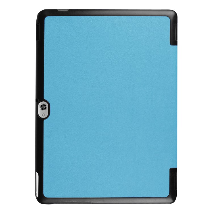 Tri-fold Stand Leather Case for Huawei MediaPad M2 - Baby Blue-3