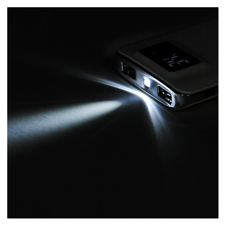 HOCO UPB05 10000mAh LCD Display Power Bank for iPhone Samsung - Black-5