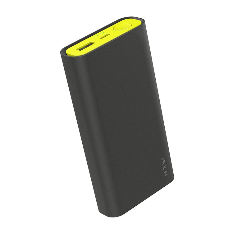 ROCK Cola Plus Quick Charge 2.0 10000mAh Power Bank for iPhone Samsung LG HTC Pokemon Game - Black-1