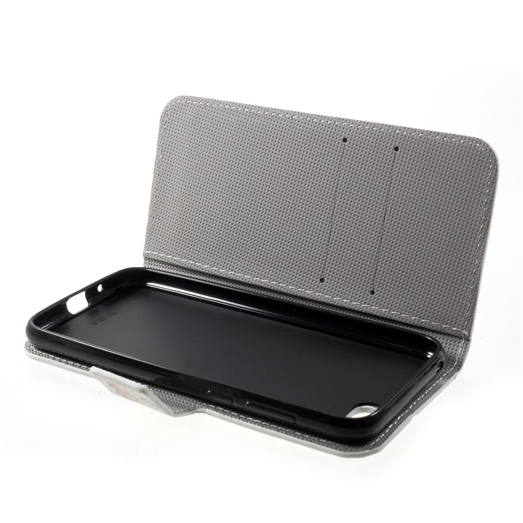 Padrão De Impressão De Couro PU Carteira Magnética Stand Shell Para Huawei Honor Y5 (2018) / Y5 Prime (2018) / Honra 7s / Jogar 7 - Torre Eiffel-5