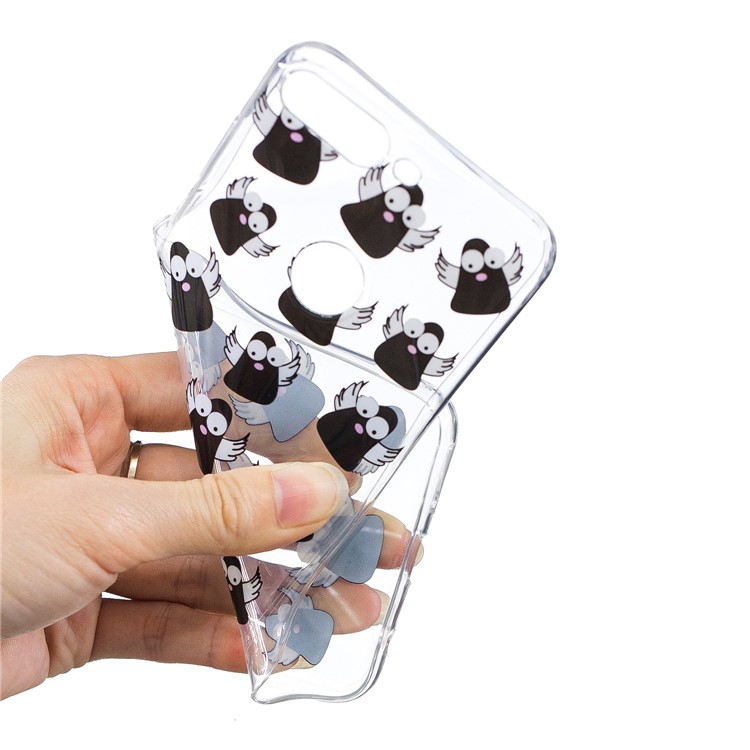 Pattern Printing IMD TPU Case Phone Shell for Huawei Y7 (2018) - Cartoon Pattern-4
