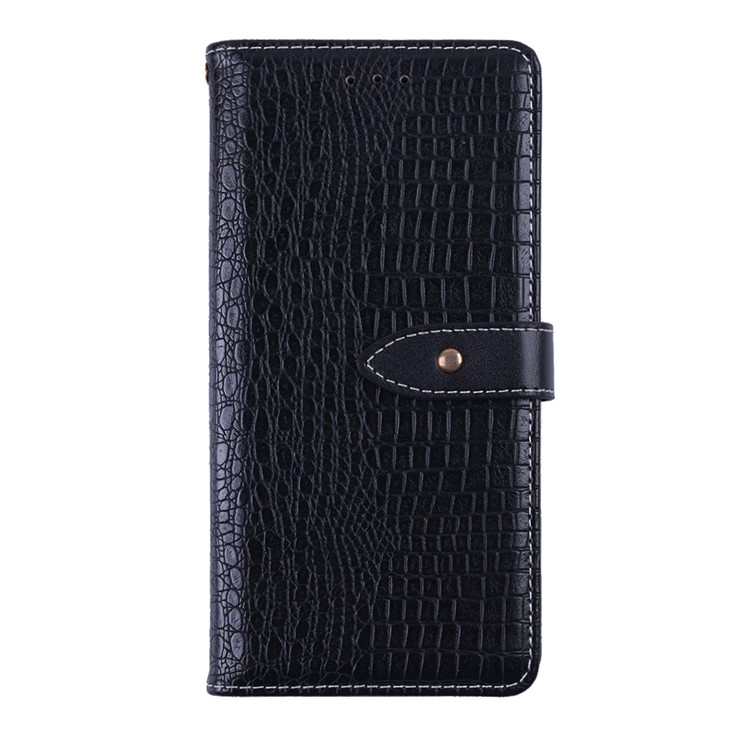 Crocodile Texture PU Leather Wallet Mobile Casing for Huawei P20 Lite / Nova 3e (China) - Black-5