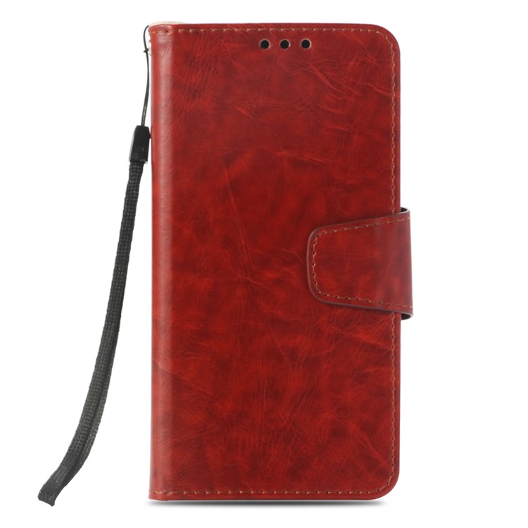 Retro Style PU Leather Wallet Stand Phone Protection Case for Huawei Mate 10 Lite / nova 2i / Maimang 6 / Honor 9i (India) - Brown-2