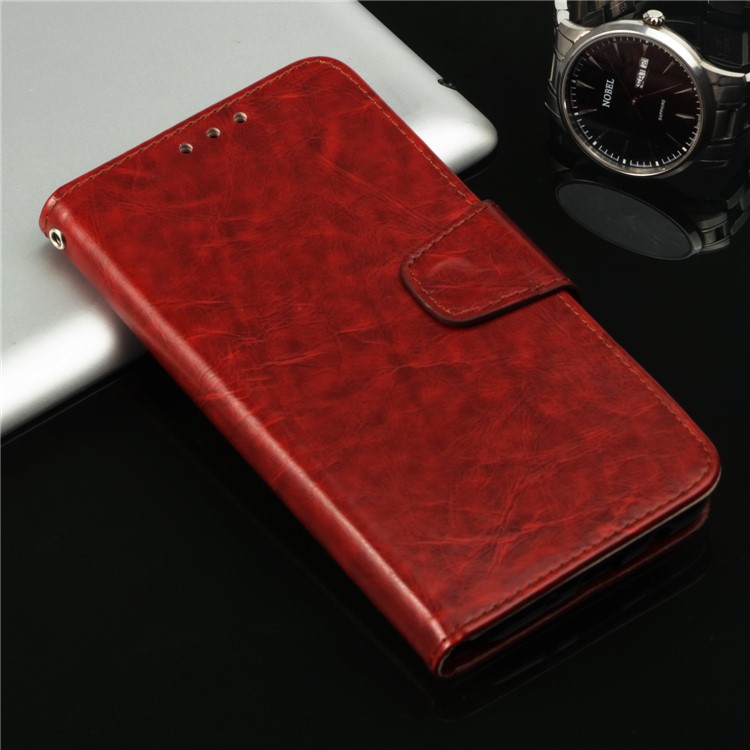 Retro Style PU Leather Wallet Stand Phone Protection Case for Huawei Mate 10 Lite / nova 2i / Maimang 6 / Honor 9i (India) - Brown-7