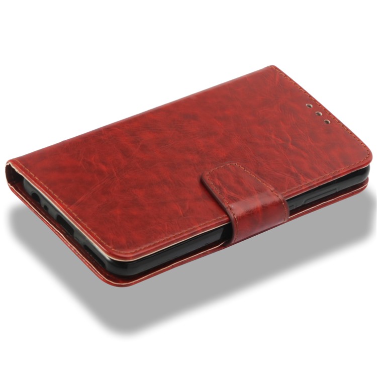 Retro Style PU Leather Wallet Stand Phone Protection Case for Huawei Mate 10 Lite / nova 2i / Maimang 6 / Honor 9i (India) - Brown-8