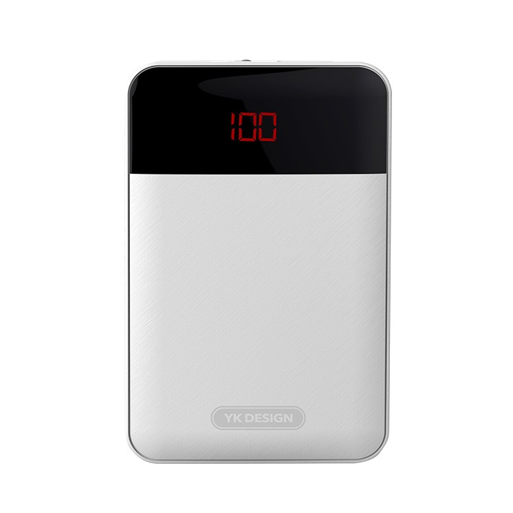 

YK-023 10000mAh Power Bank for iPhone Samsung LG Huawei - White