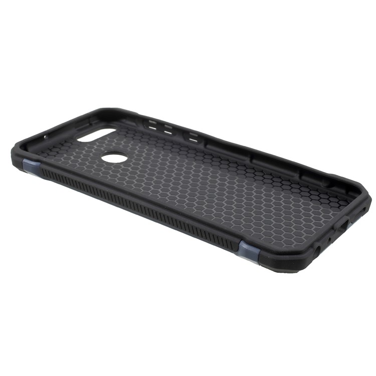 Coque De Protection Anti-choc TPU Pour PC Huawei P / Profiter De 7S - Bleu-3