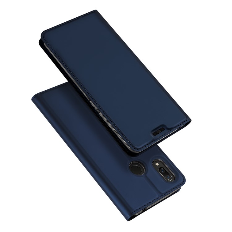 

DUX DUCIS Skin Pro Series Card Holder Stand Leather Protective Shell for Huawei nova 3 - Dark Blue, nova 3
