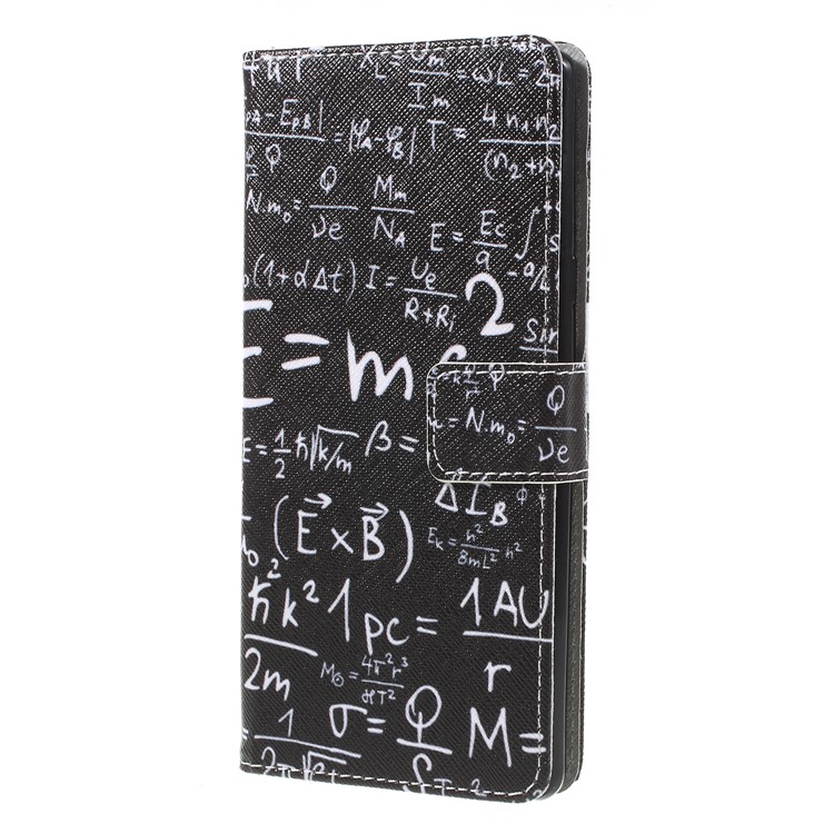 Pattern Printing Wallet Folio Stand Leather Protective Casing for Samsung Galaxy Note9 N960 - Formula-3