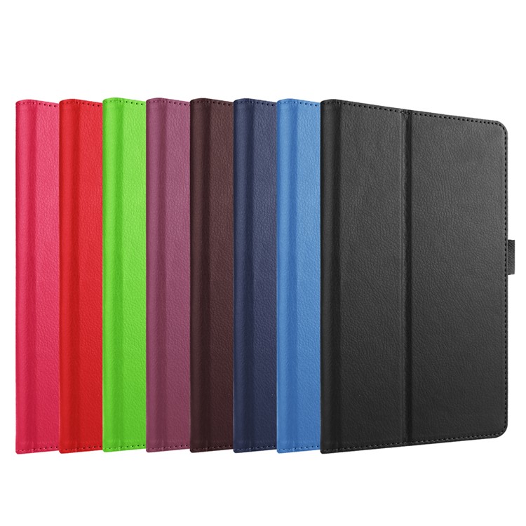Lychee Skin Leather Case Cover for Huawei MediaPad M2 8.0 - Green-8