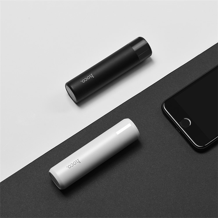 HOCO B35 Entourage Portable 2600mAh Einzelne USB-Power-Bank Mit LED-Digitalanzeige - Schwarz-4