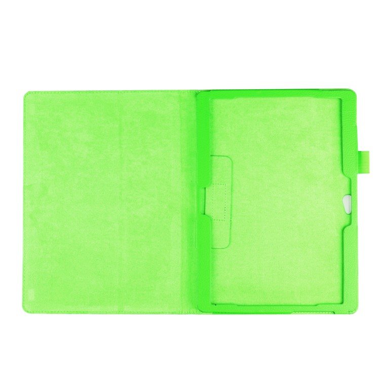 Litchi Skin Leather Stand Cover Case for Huawei MediaPad M2 10.0 - Green-7