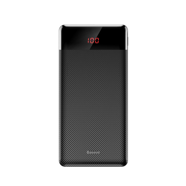 BASEUS 10000mAh Dual USB External Power Bank for iPhone Samsung Huawei - Black-3
