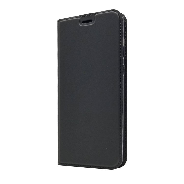 Auto-absorbed Leather Stand Case with Card Slot for Huawei Honor Play - Black-9